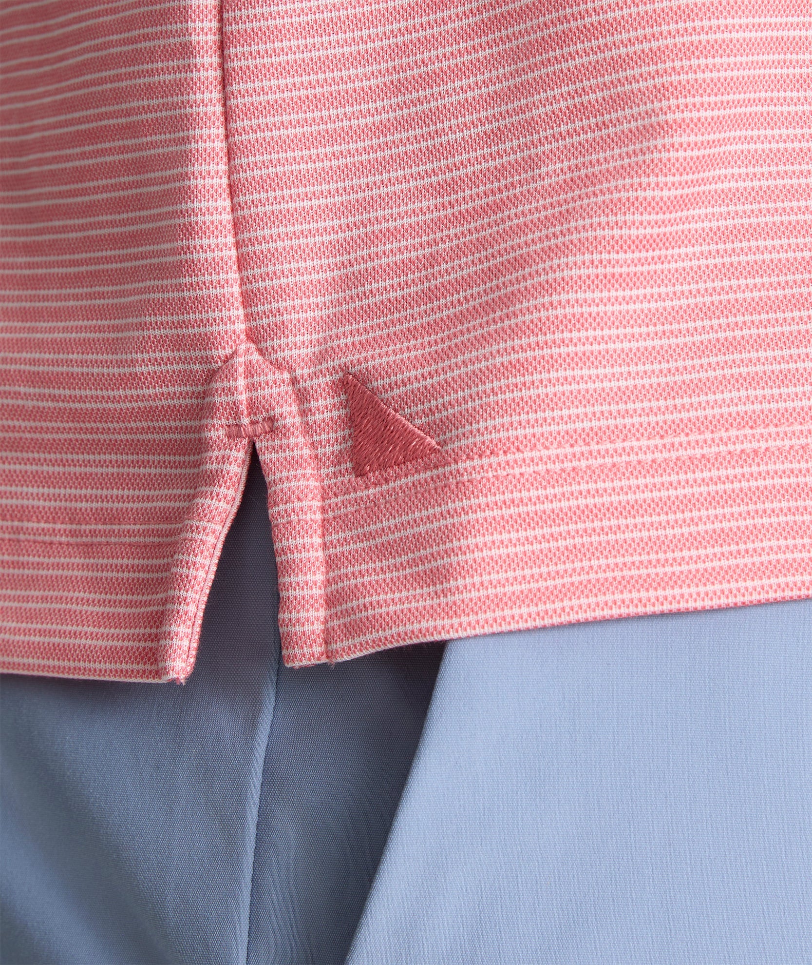 UNTUCKit Striped Performance Polo