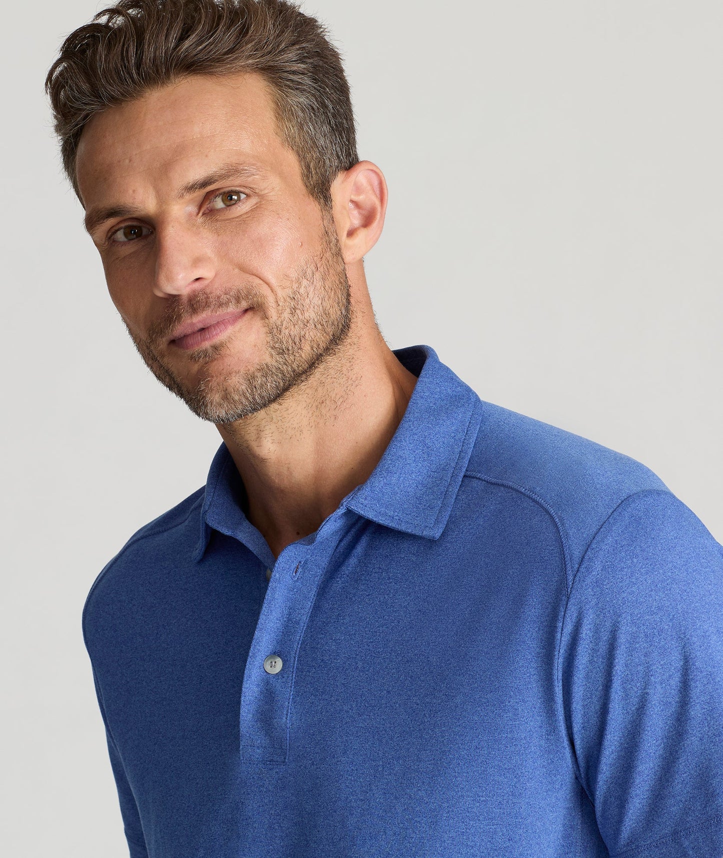 UNTUCKit Performance Polo Blue