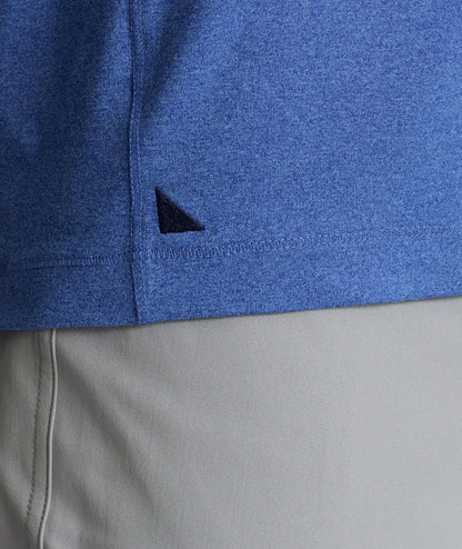UNTUCKit Performance Polo Blue