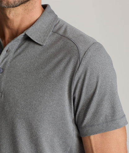 UNTUCKit Performance Polo Gray