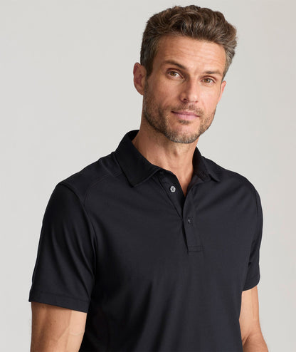 UNTUCKit Performance Polo Black
