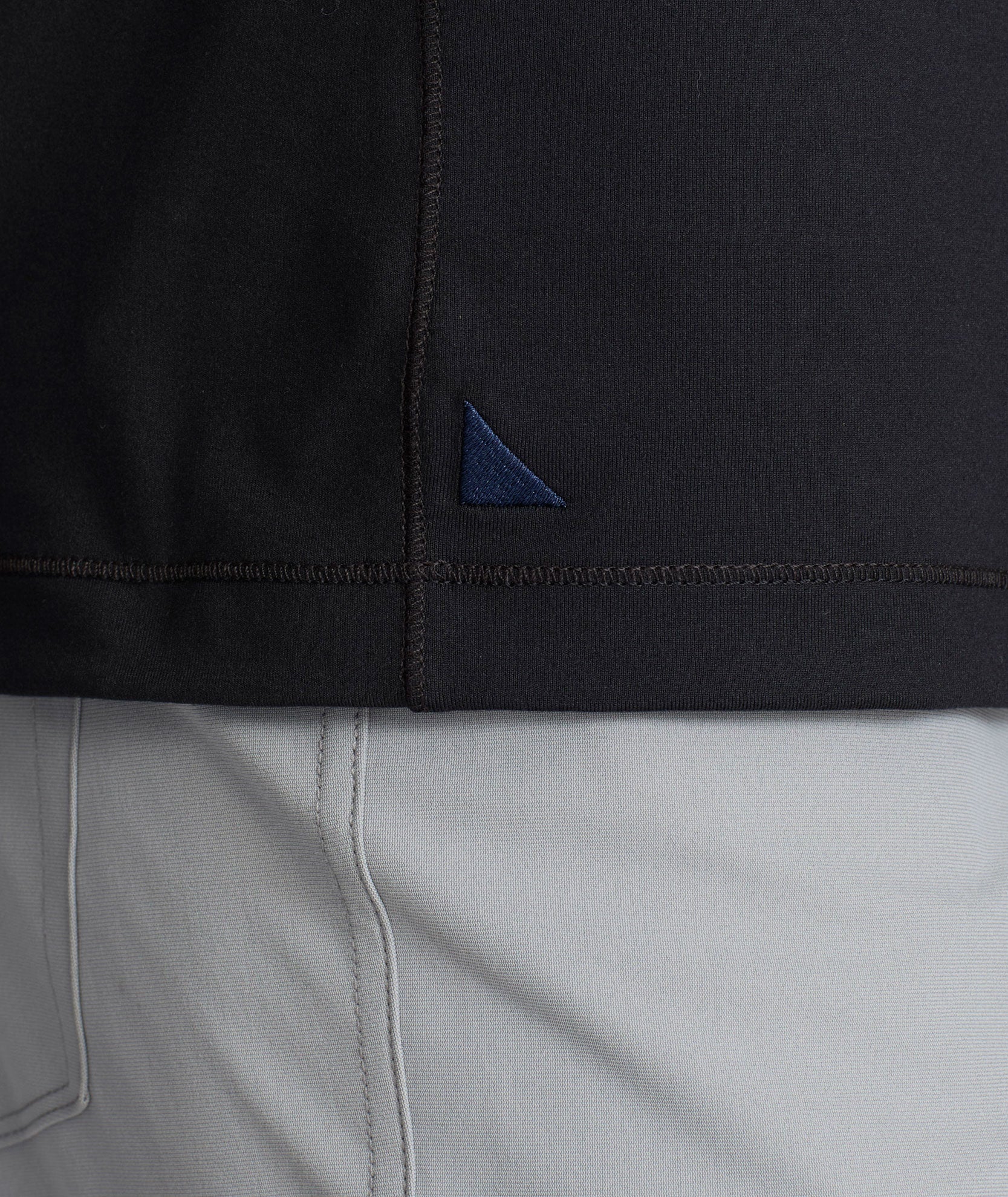 UNTUCKit Performance Tee Black