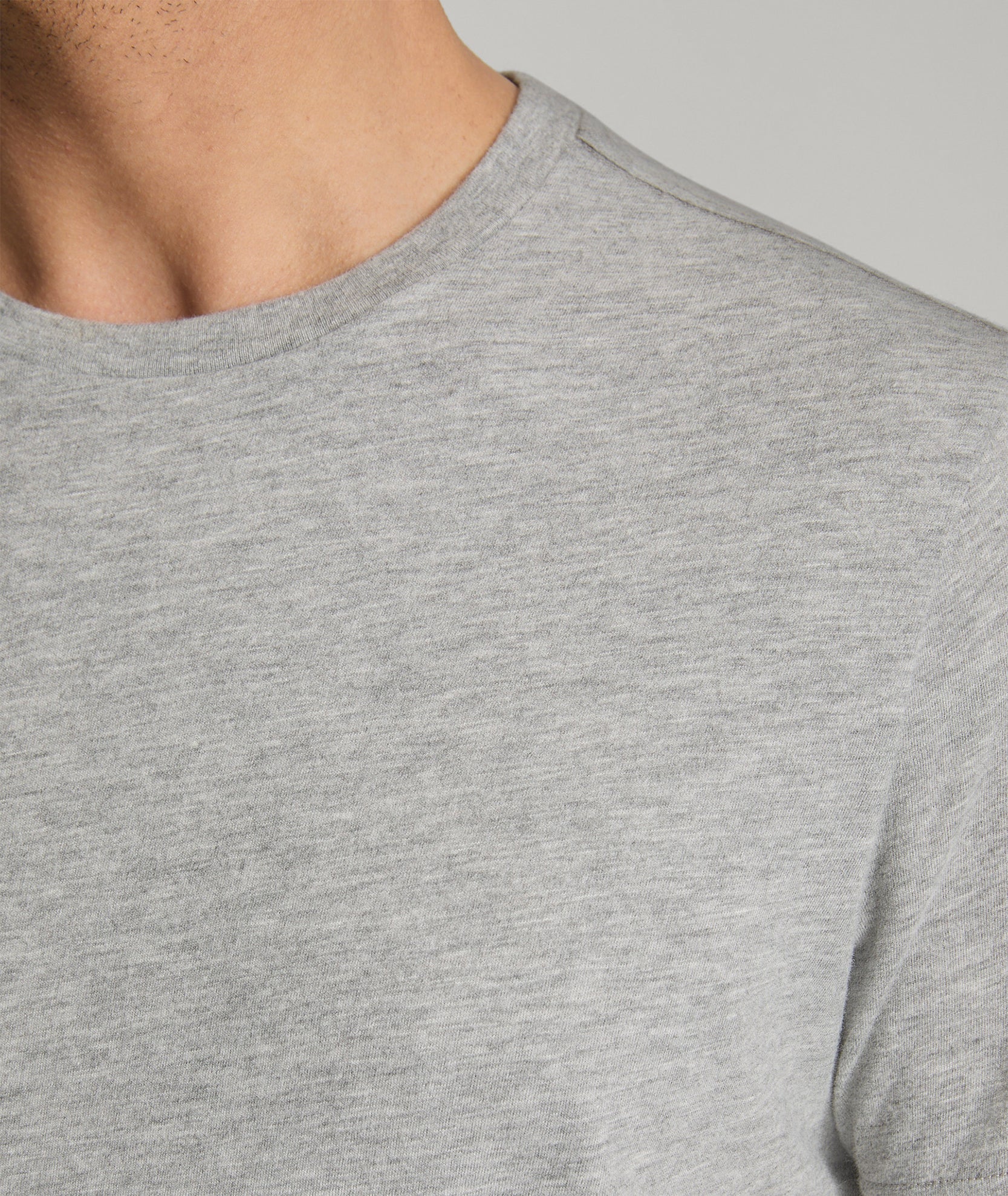 UNTUCKit Ultrasoft Tee Heather Gray