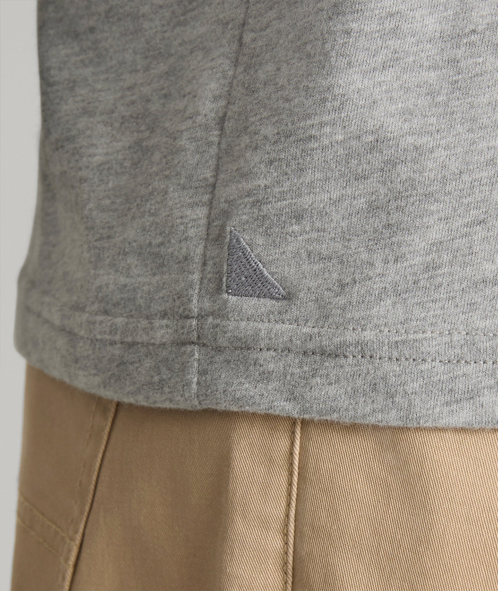 UNTUCKit Ultrasoft Tee Heather Gray