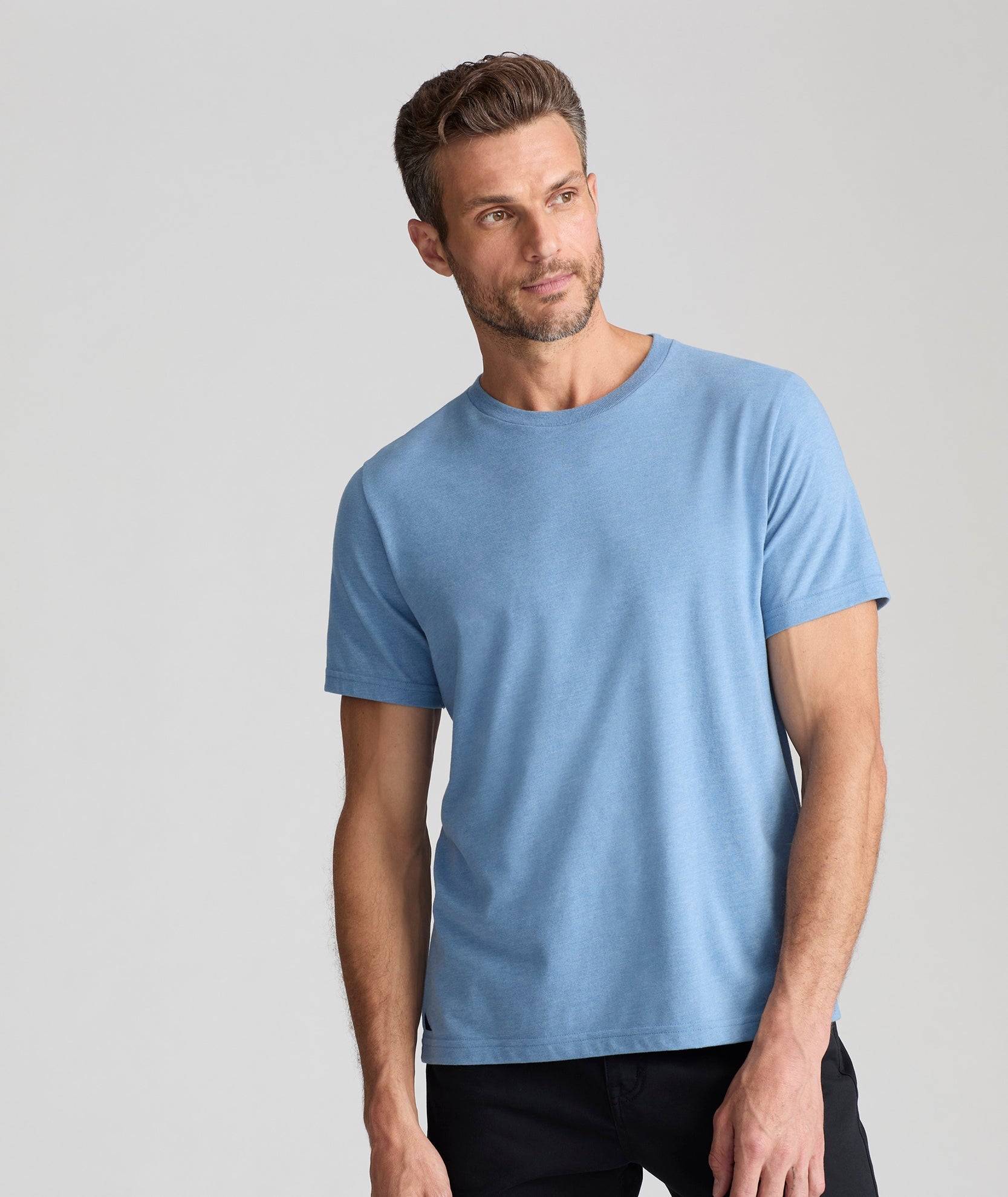 UNTUCKit Ultrasoft Tee Soft Blue