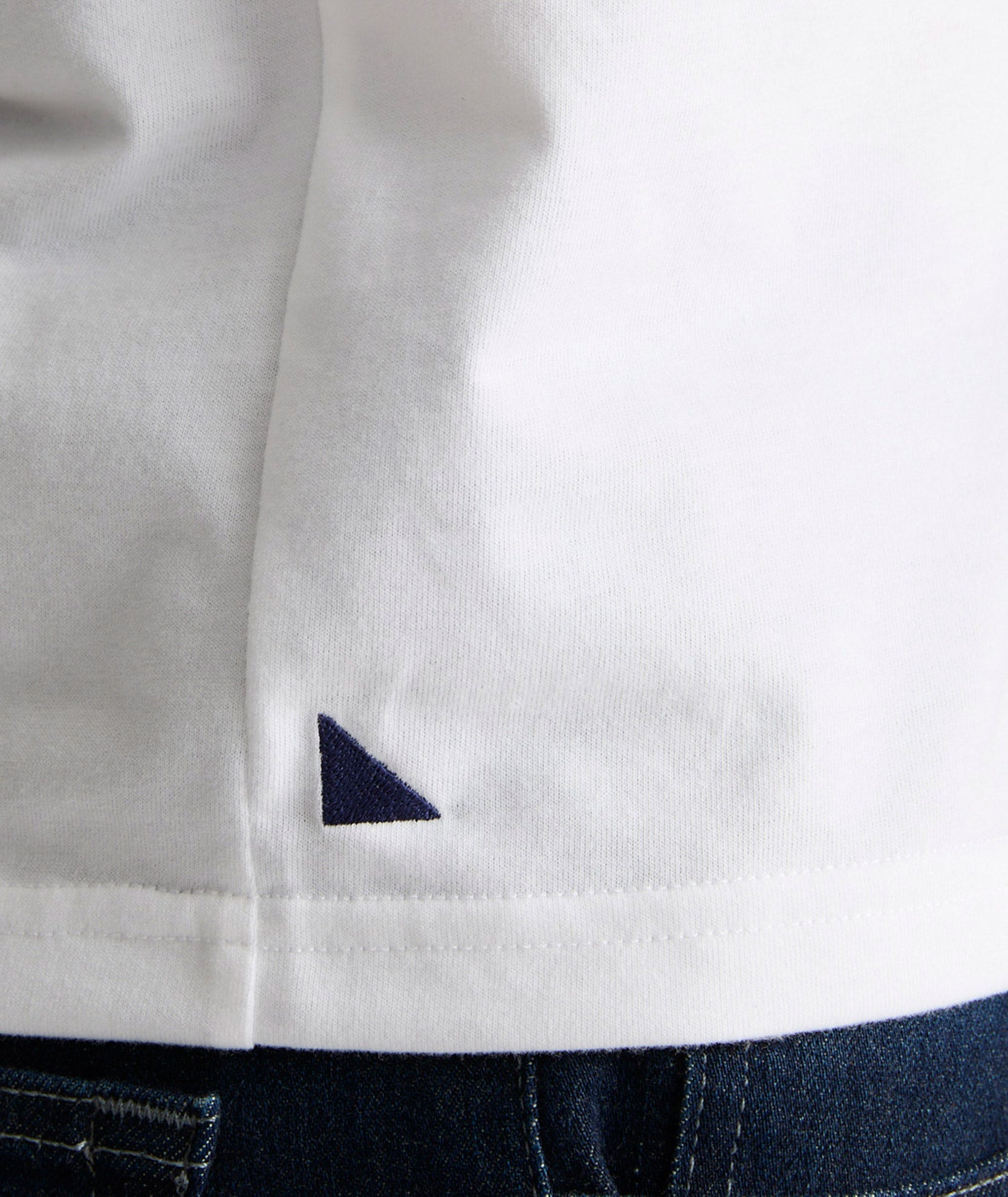 UNTUCKit Ultrasoft V-Neck Tee White