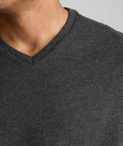 UNTUCKit Ultrasoft V-Neck Tee Charcoal