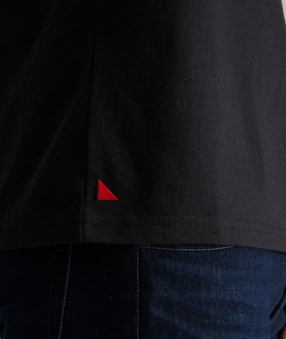 UNTUCKit Ultrasoft V-Neck Tee Black