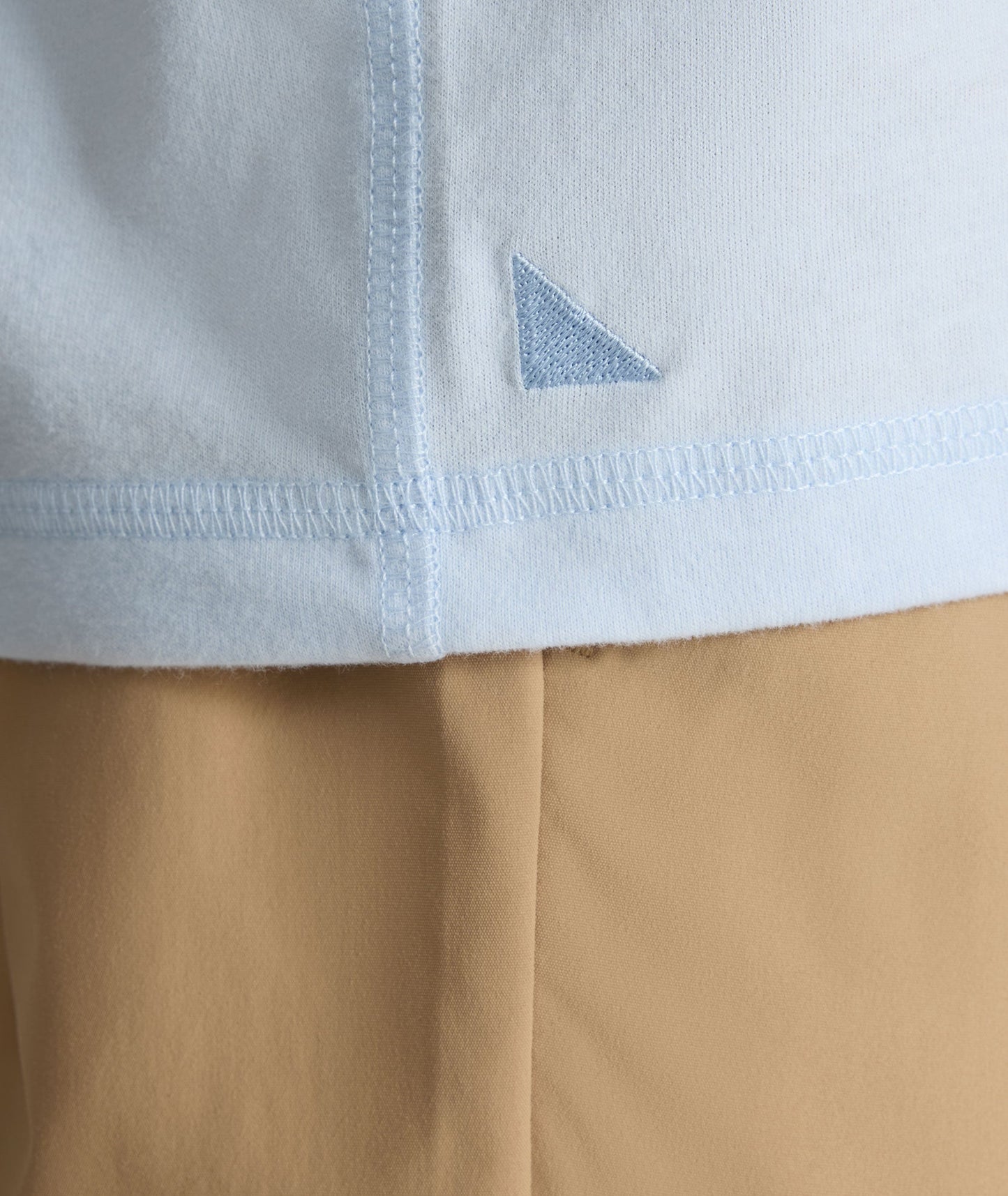 UNTUCKit Ultrasoft Henley Light Blue