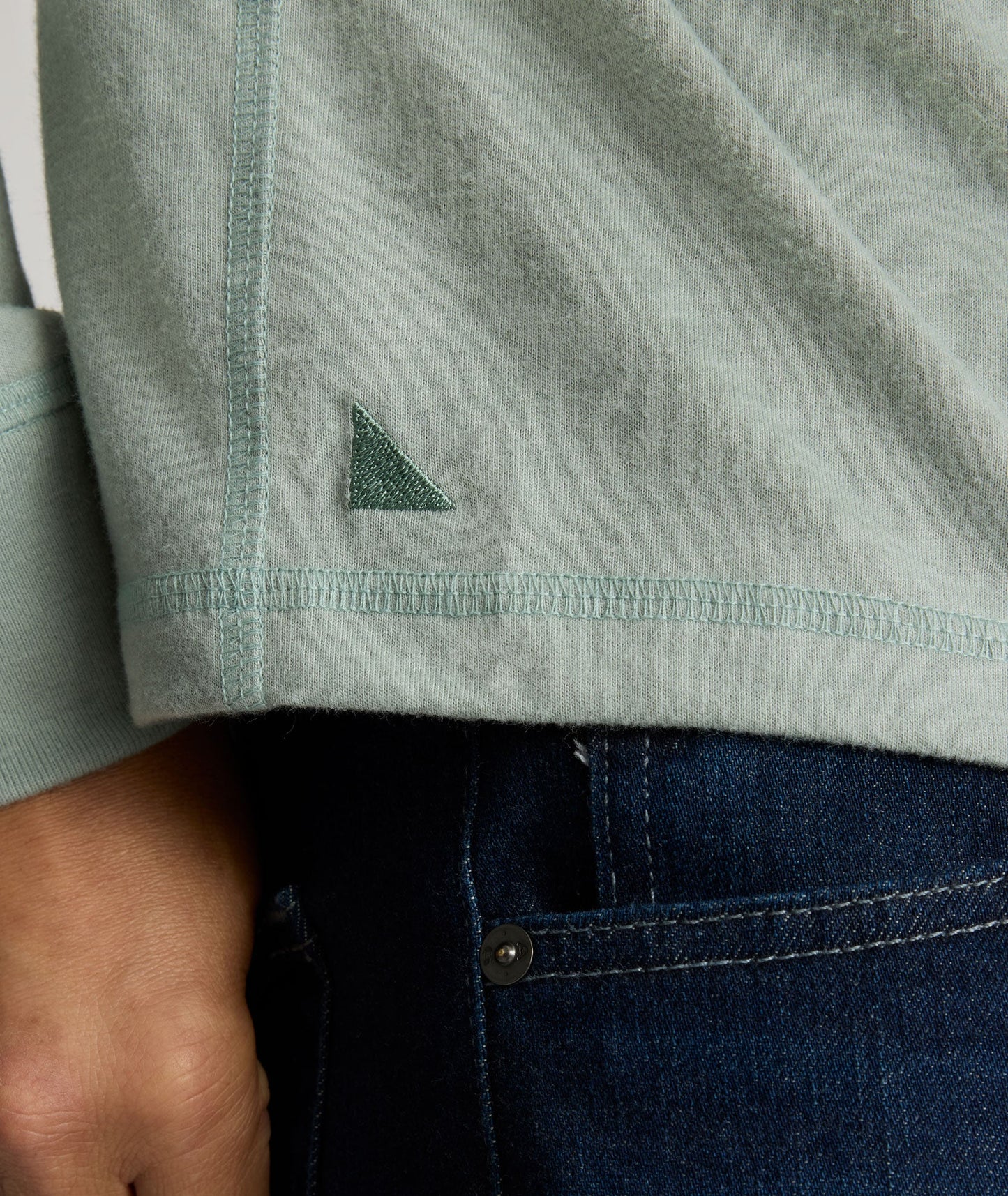 UNTUCKit Ultrasoft Henley Light Green