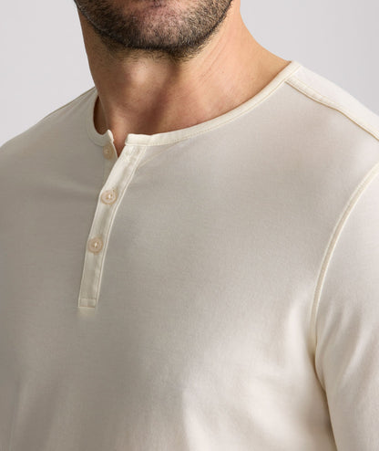 UNTUCKit EcoSoft™ Henley Ecru