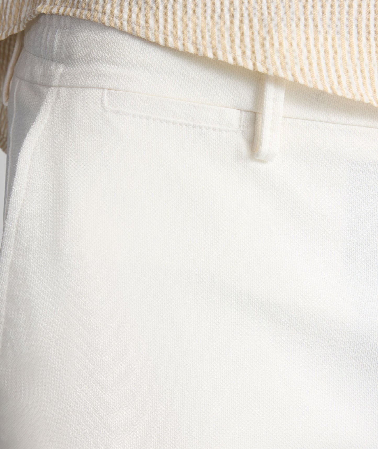 UNTUCKit Stretch Cotton Hybrid Pants Cream