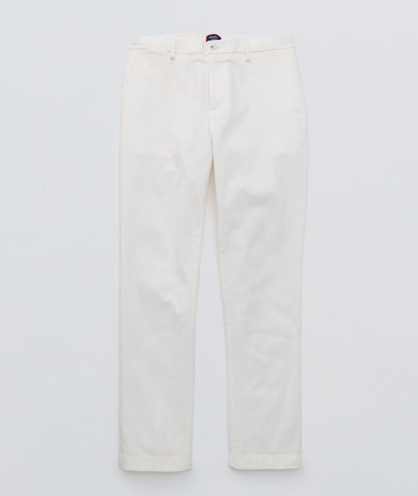 UNTUCKit Stretch Cotton Hybrid Pants Cream