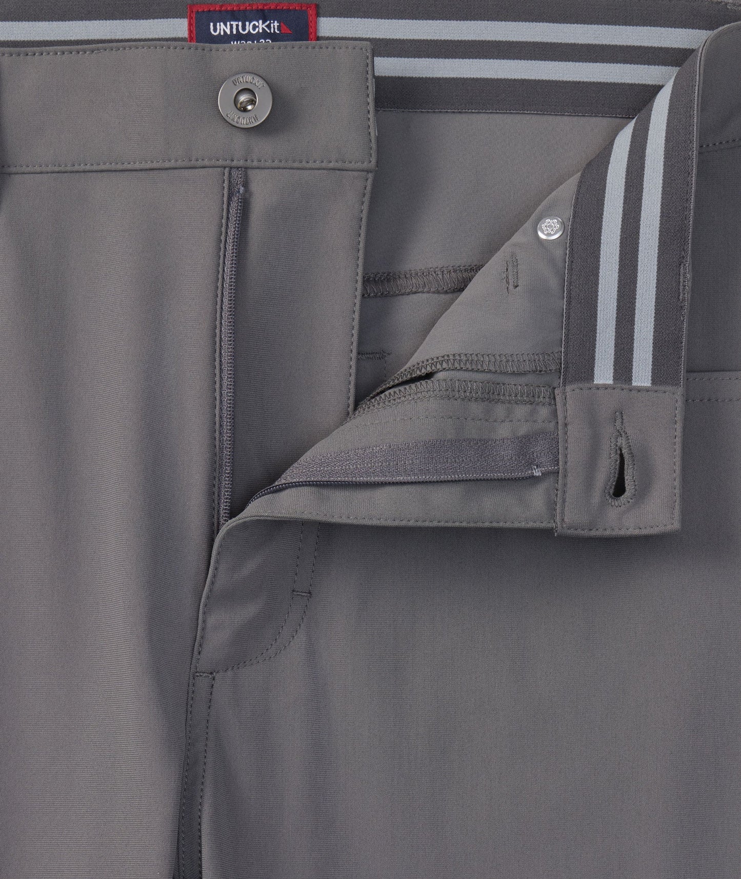 UNTUCKit 5-Pocket Performance Tech Pants Gray