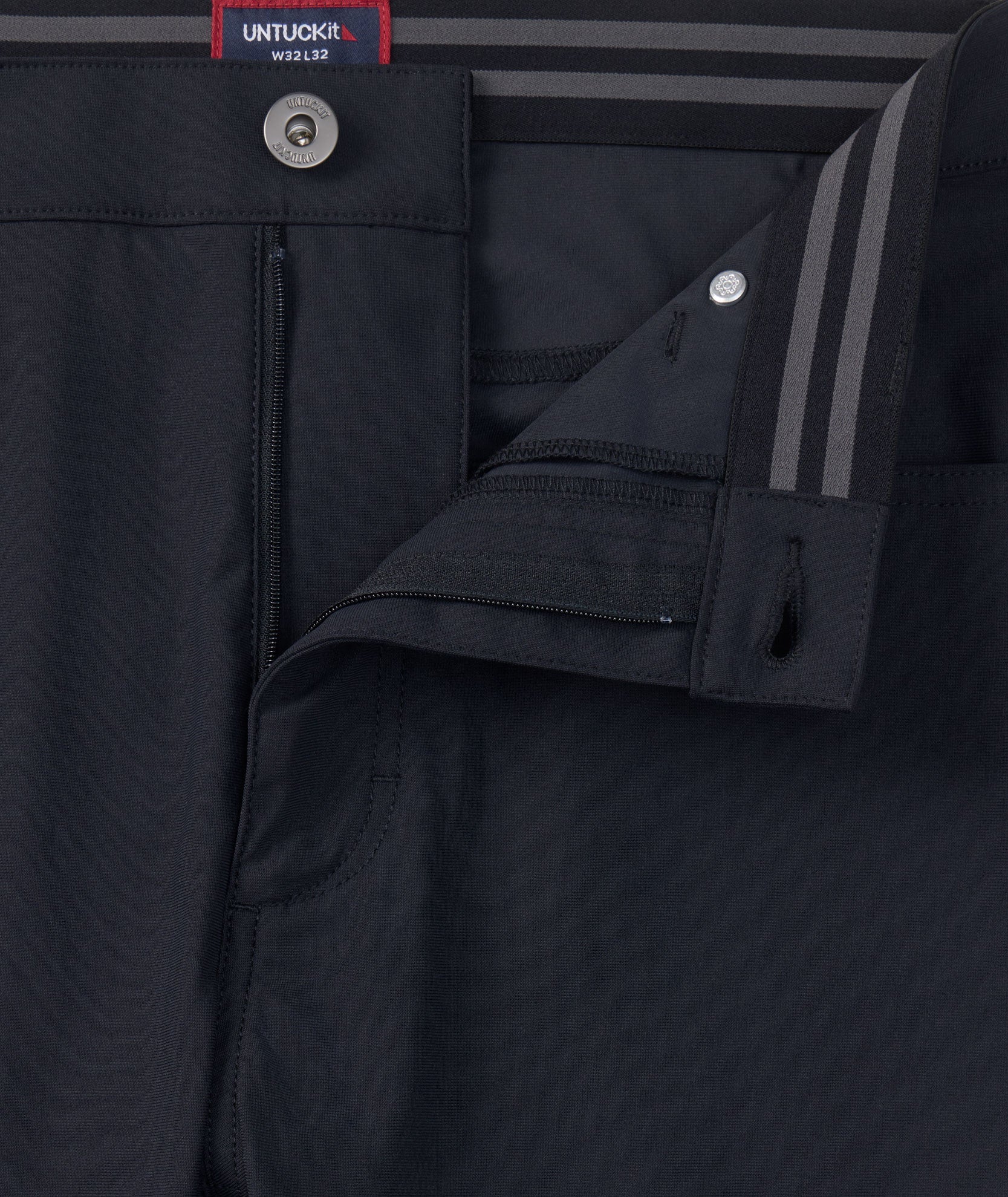 UNTUCKit 5-Pocket Performance Tech Pants Black