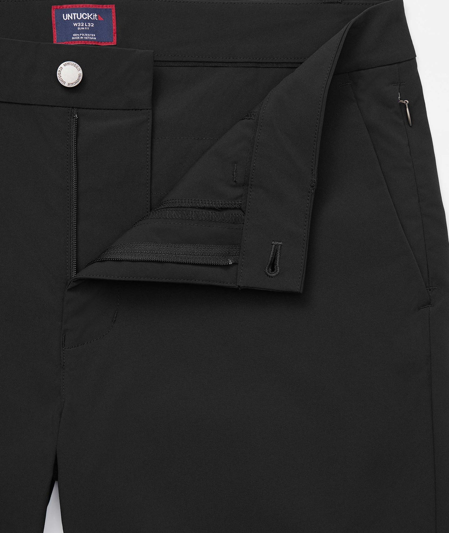 UNTUCKit Traveler Tech Pants Black