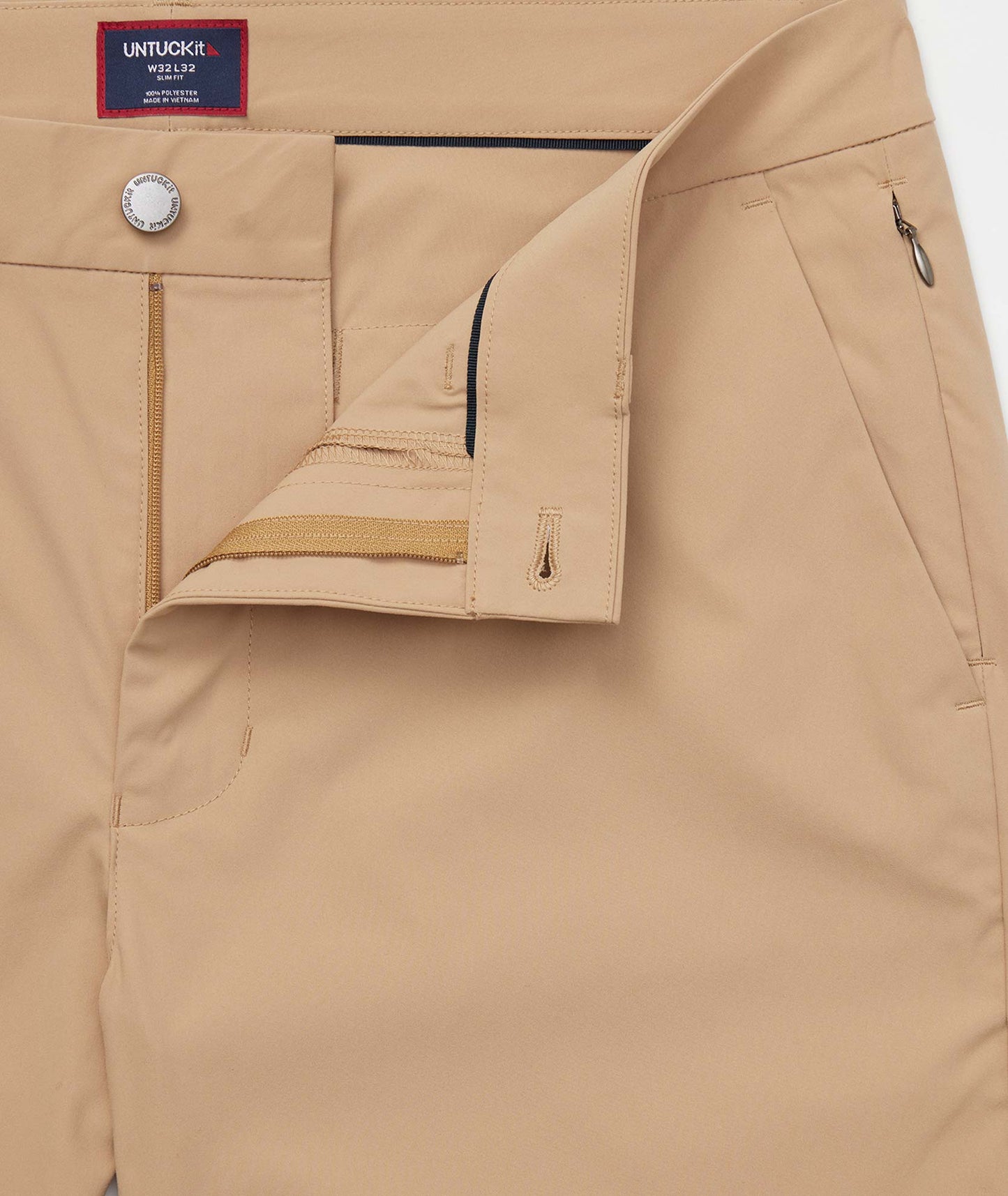 UNTUCKit Traveler Tech Pants Khaki