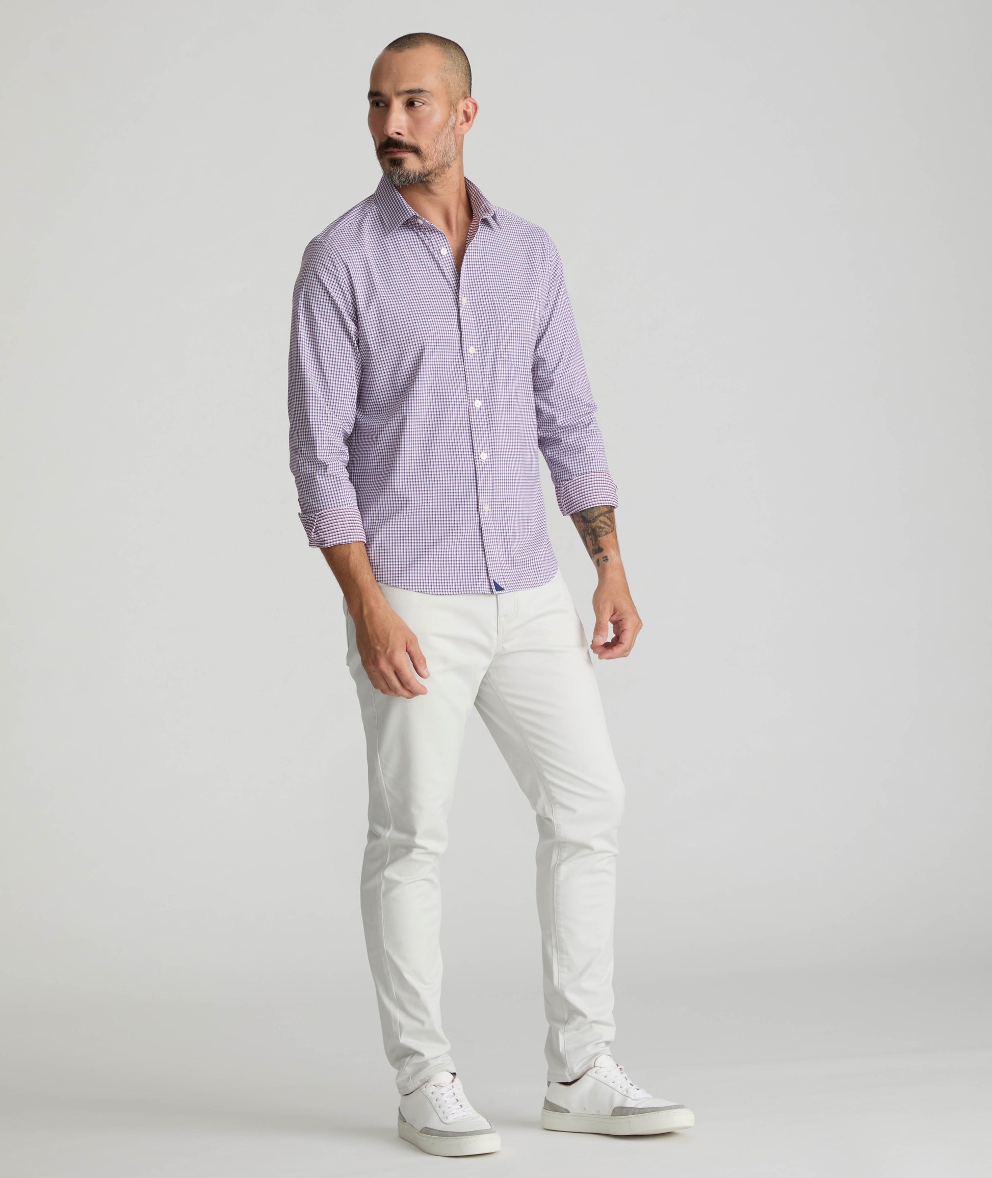 UNTUCKit 5-Pocket Chino Pants Light Gray