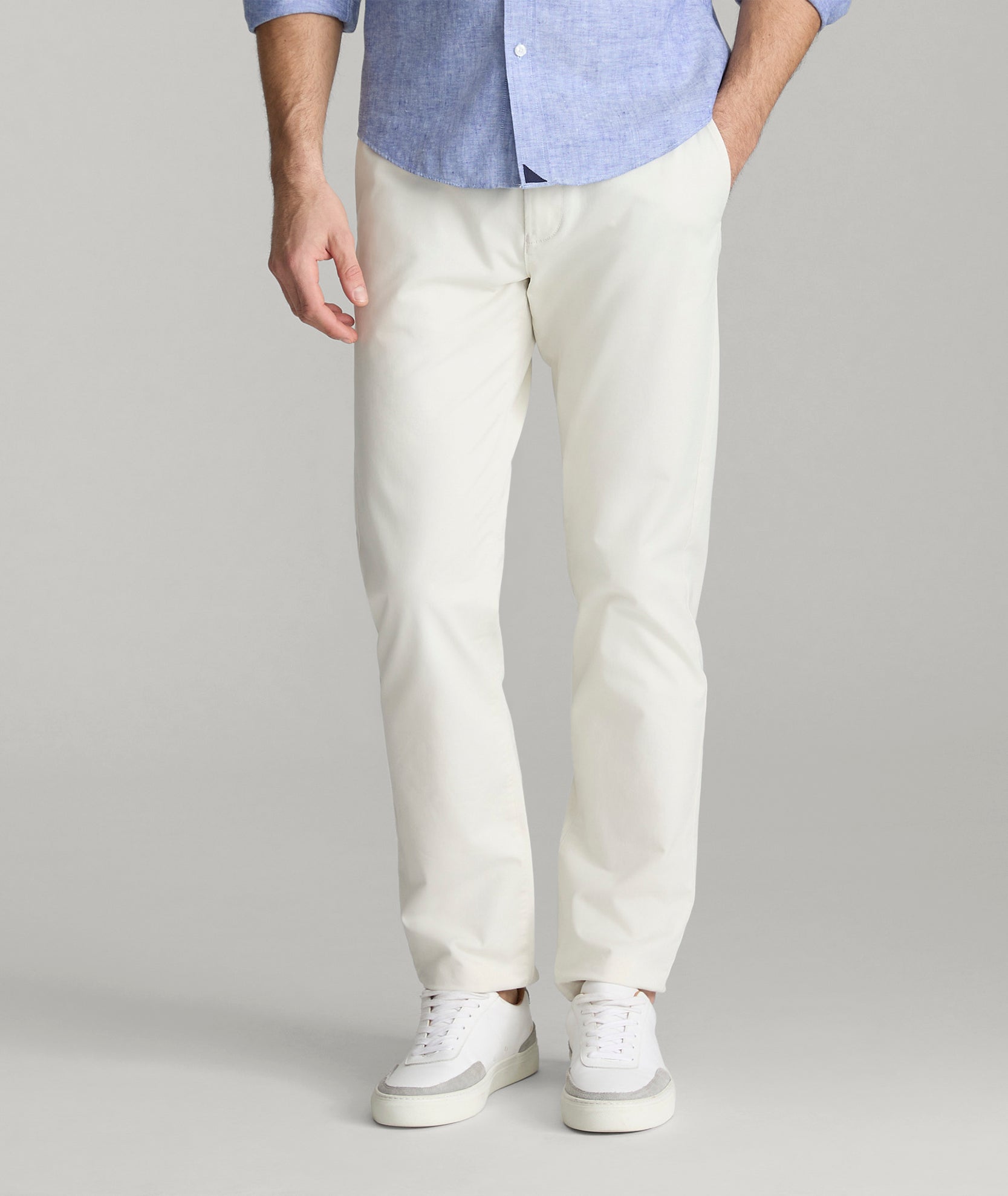 UNTUCKit Classic Chino Pants Stone Gray