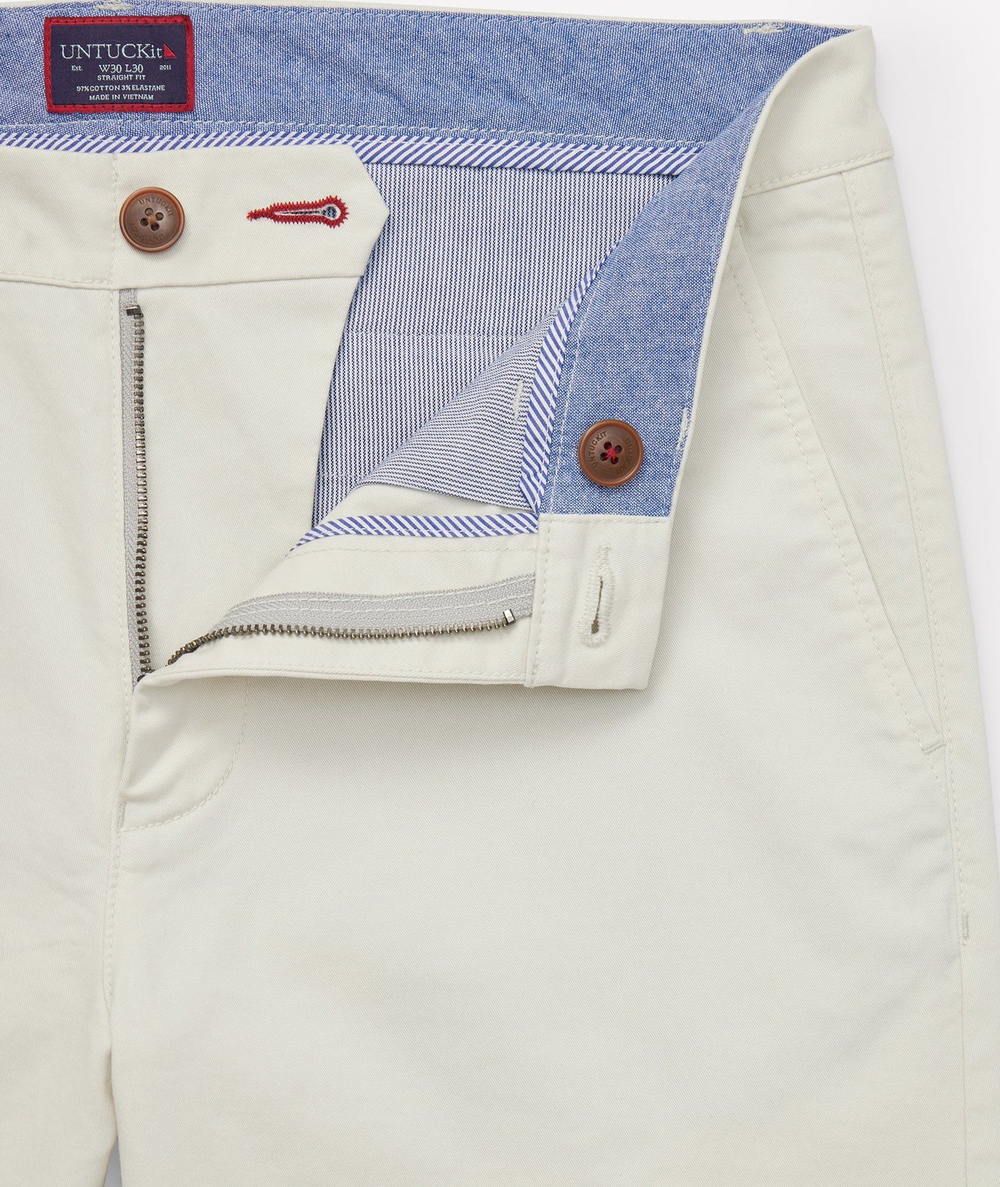 UNTUCKit Classic Chino Pants Stone Gray