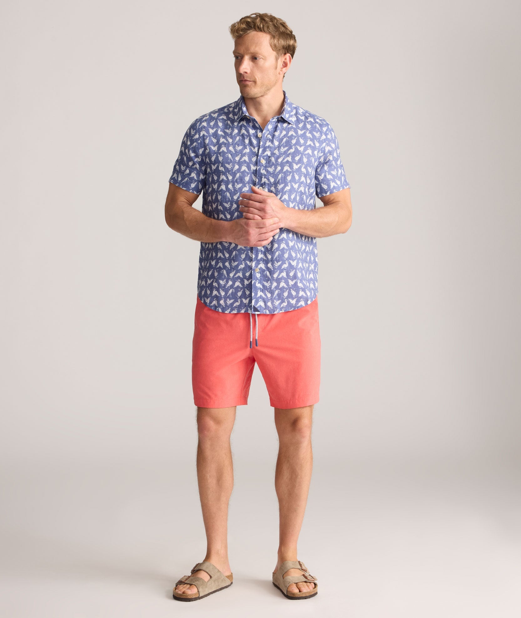 UNTUCKit Beyond Shorts Coral