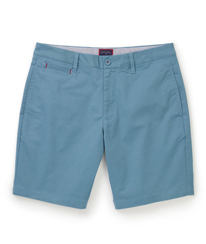 UNTUCKit 9" Stretch Chino Shorts Blue Stone