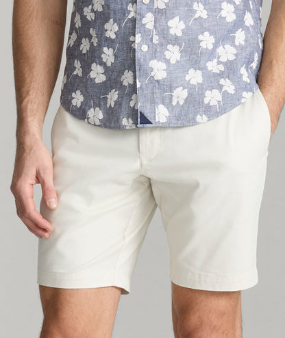 UNTUCKit 9" Stretch Chino Shorts Stone