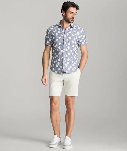 UNTUCKit 9" Stretch Chino Shorts Stone