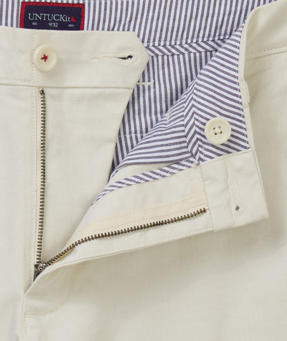 UNTUCKit 9" Stretch Chino Shorts Stone