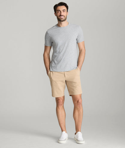 UNTUCKit 9" Stretch Chino Shorts Khaki