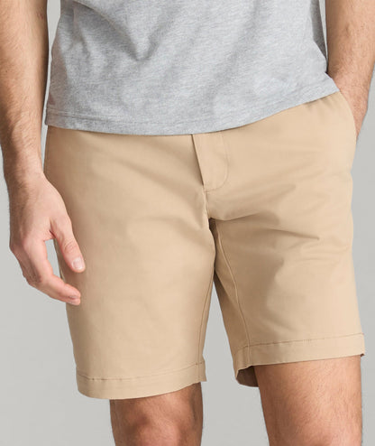 UNTUCKit 9" Stretch Chino Shorts Khaki