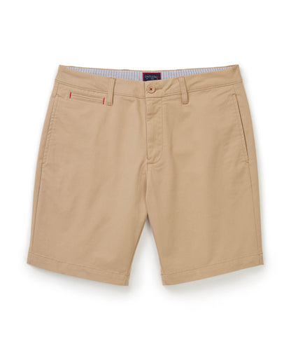 UNTUCKit 9" Stretch Chino Shorts Khaki