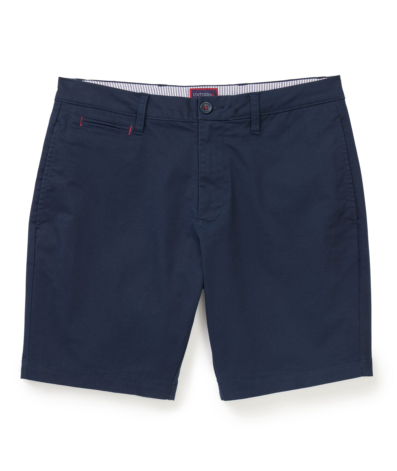 UNTUCKit 9" Stretch Chino Shorts Navy