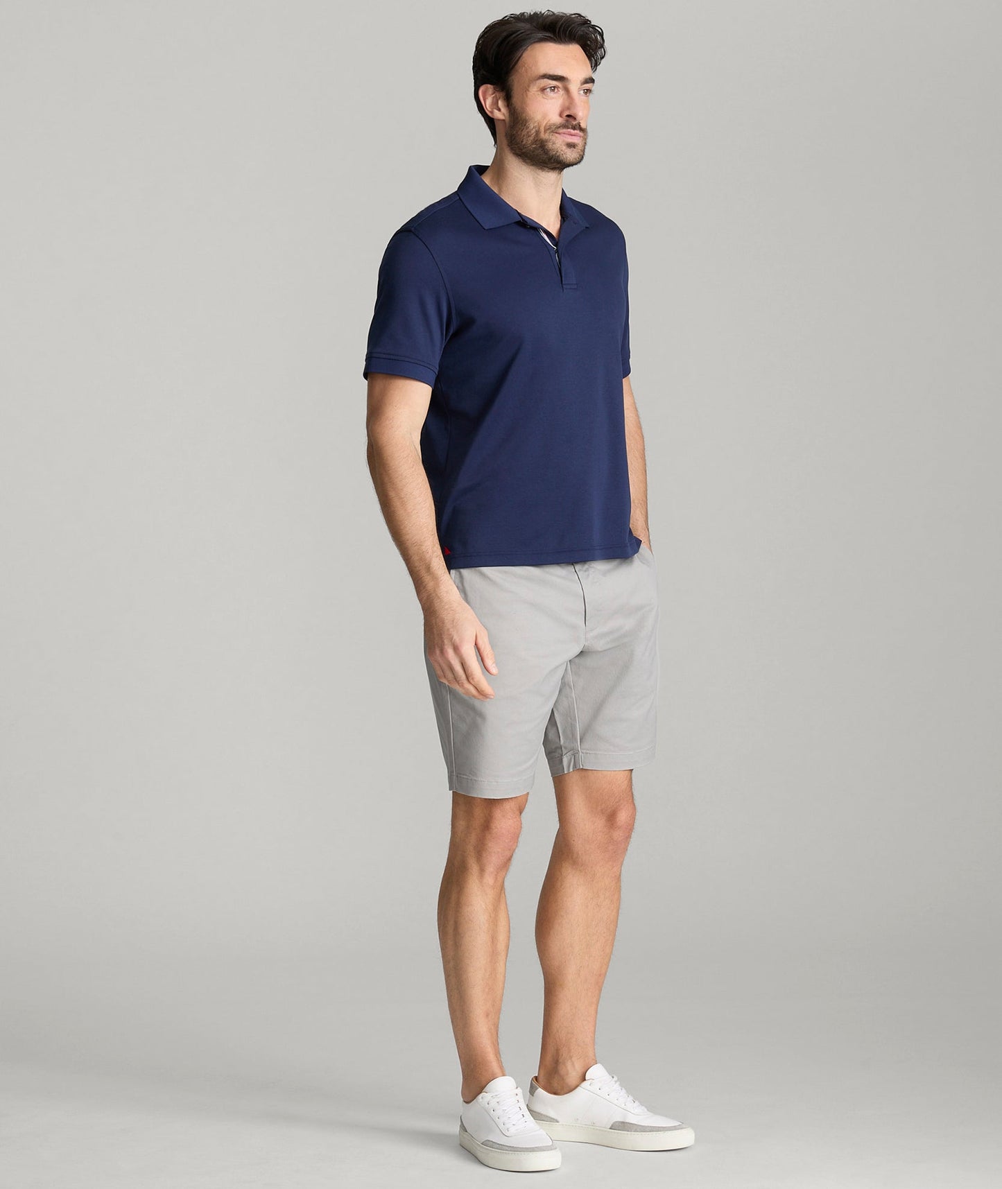 UNTUCKit 9" Stretch Chino Shorts Gray
