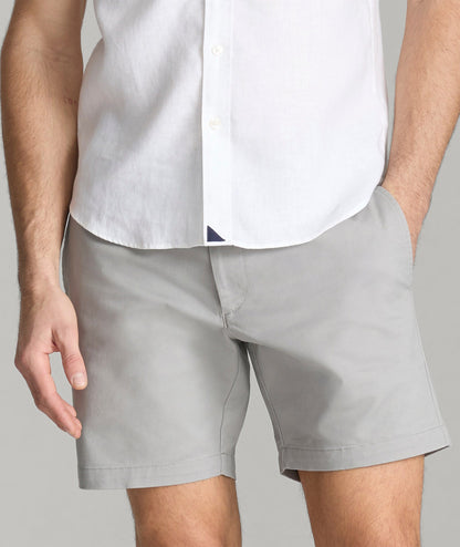 UNTUCKit 7" Stretch Chino Shorts Gray
