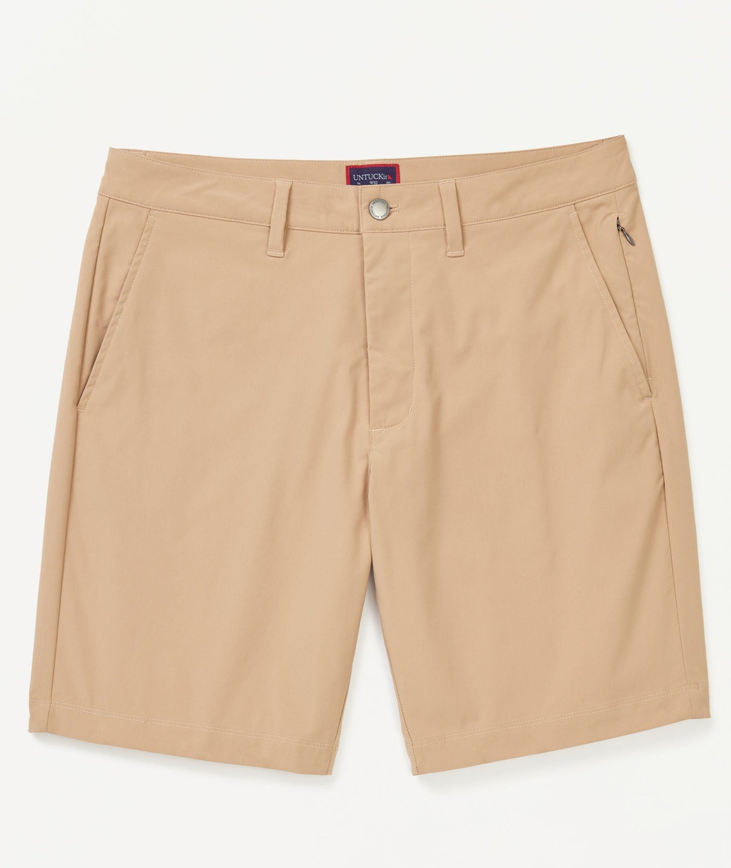 UNTUCKit 9" Traveler Tech Shorts Khaki
