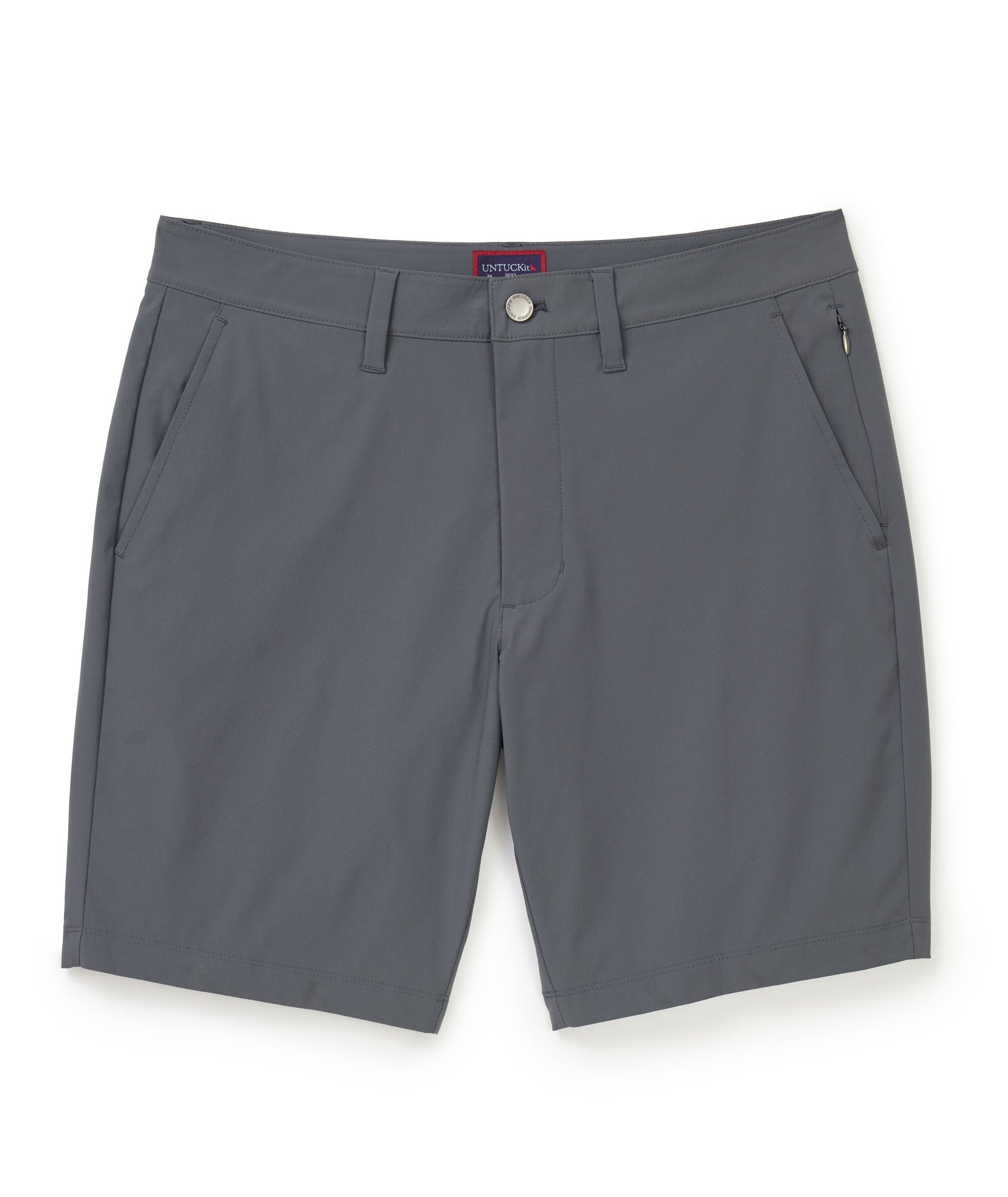 UNTUCKit 9" Traveler Tech Shorts Dark Gray