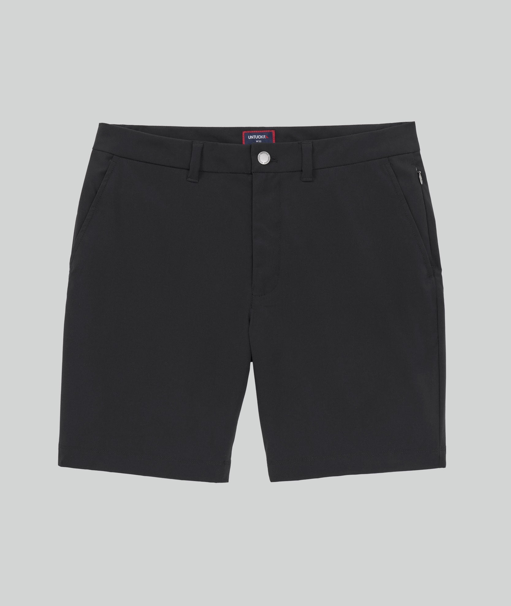 UNTUCKit 7" Traveler Tech Shorts Black