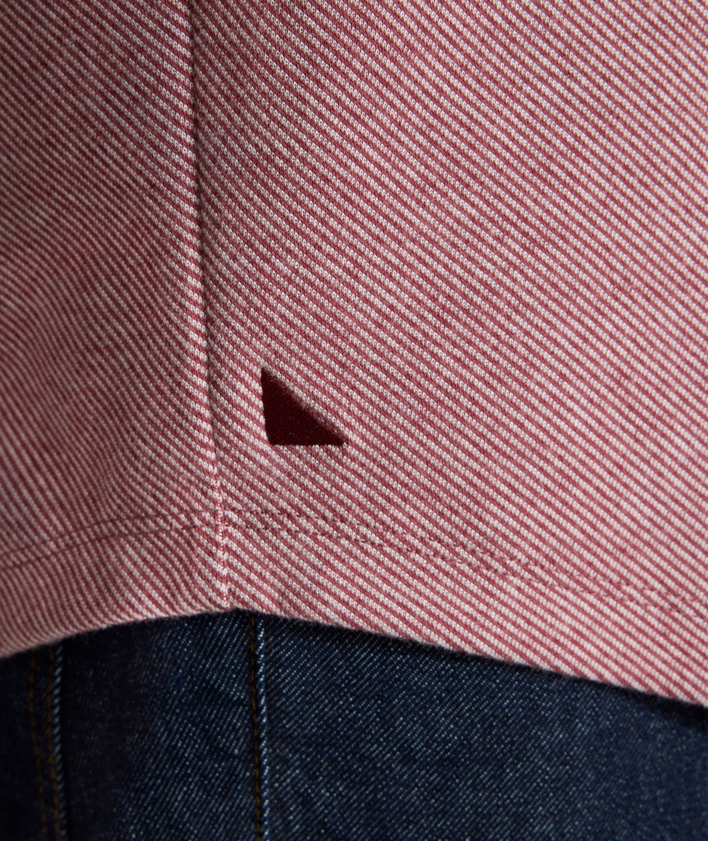 UNTUCKit Textured Knit Hoodie Burgundy