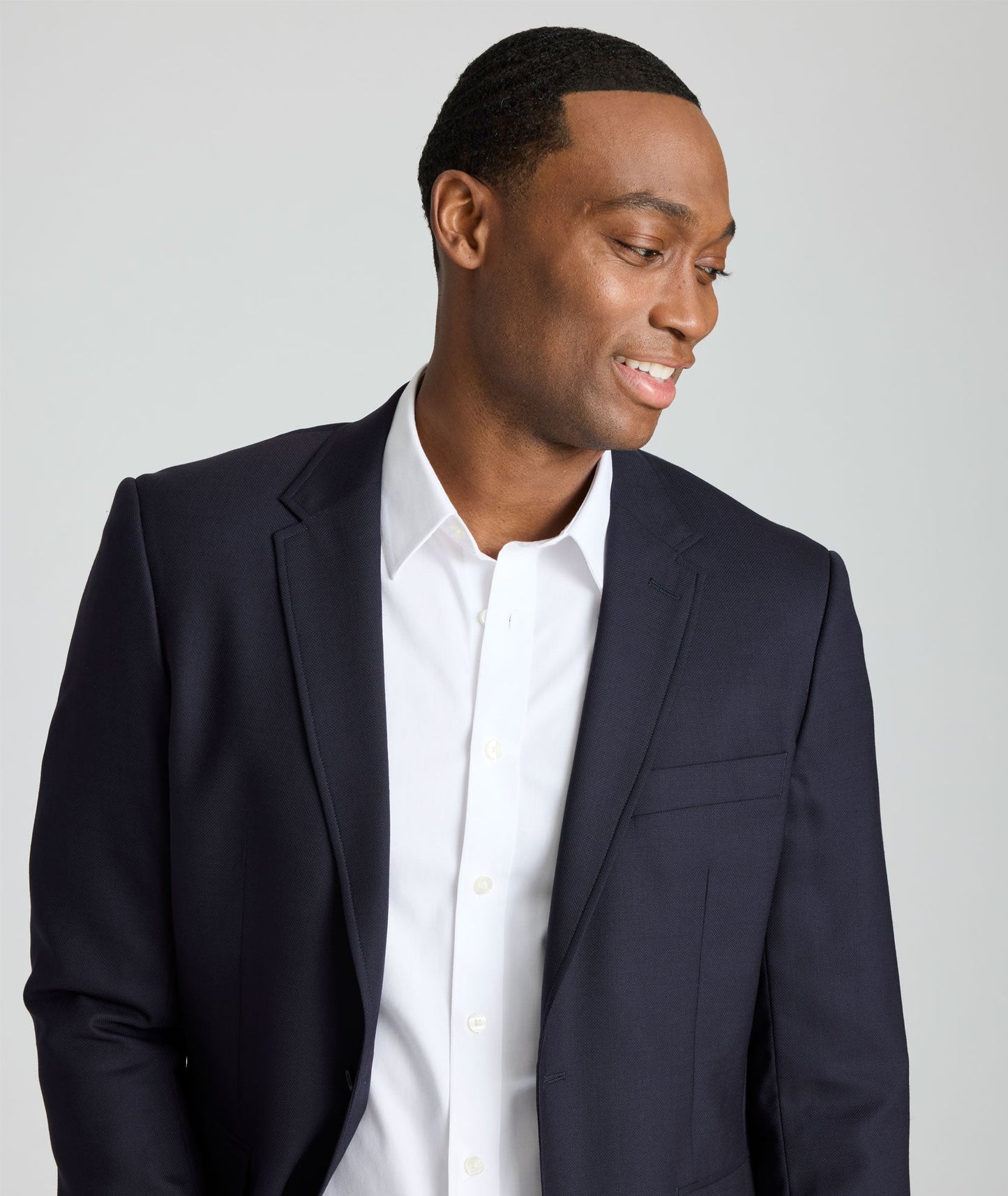 UNTUCKit Wrinkle-Resistant Palazzo Sport Coat Navy