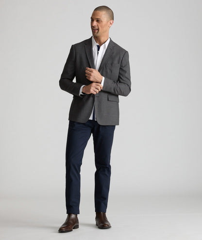 UNTUCKit Wrinkle-Resistant Palazzo Sport Coat Gray