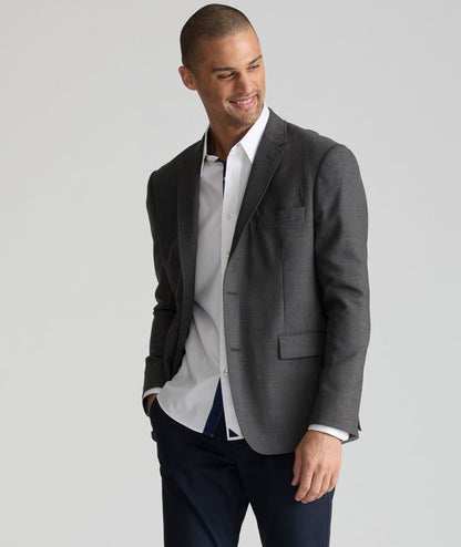 UNTUCKit Wrinkle-Resistant Palazzo Sport Coat Gray