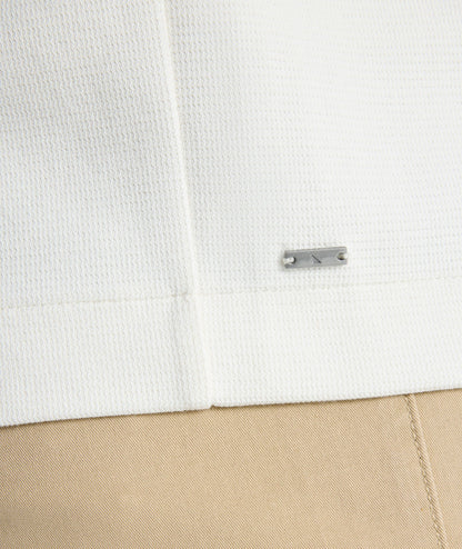 UNTUCKit Knit Overshirt White
