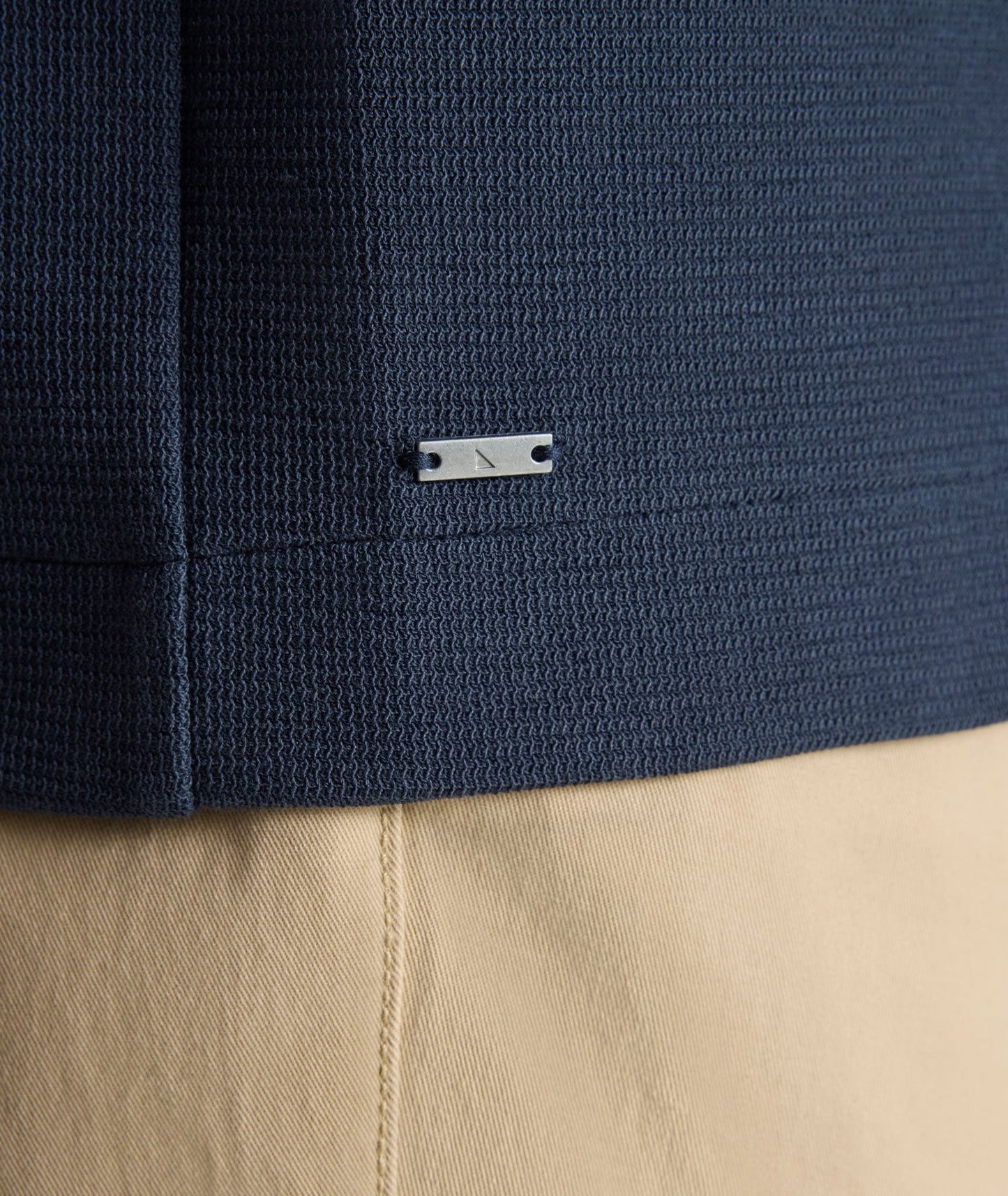 UNTUCKit Knit Overshirt Navy
