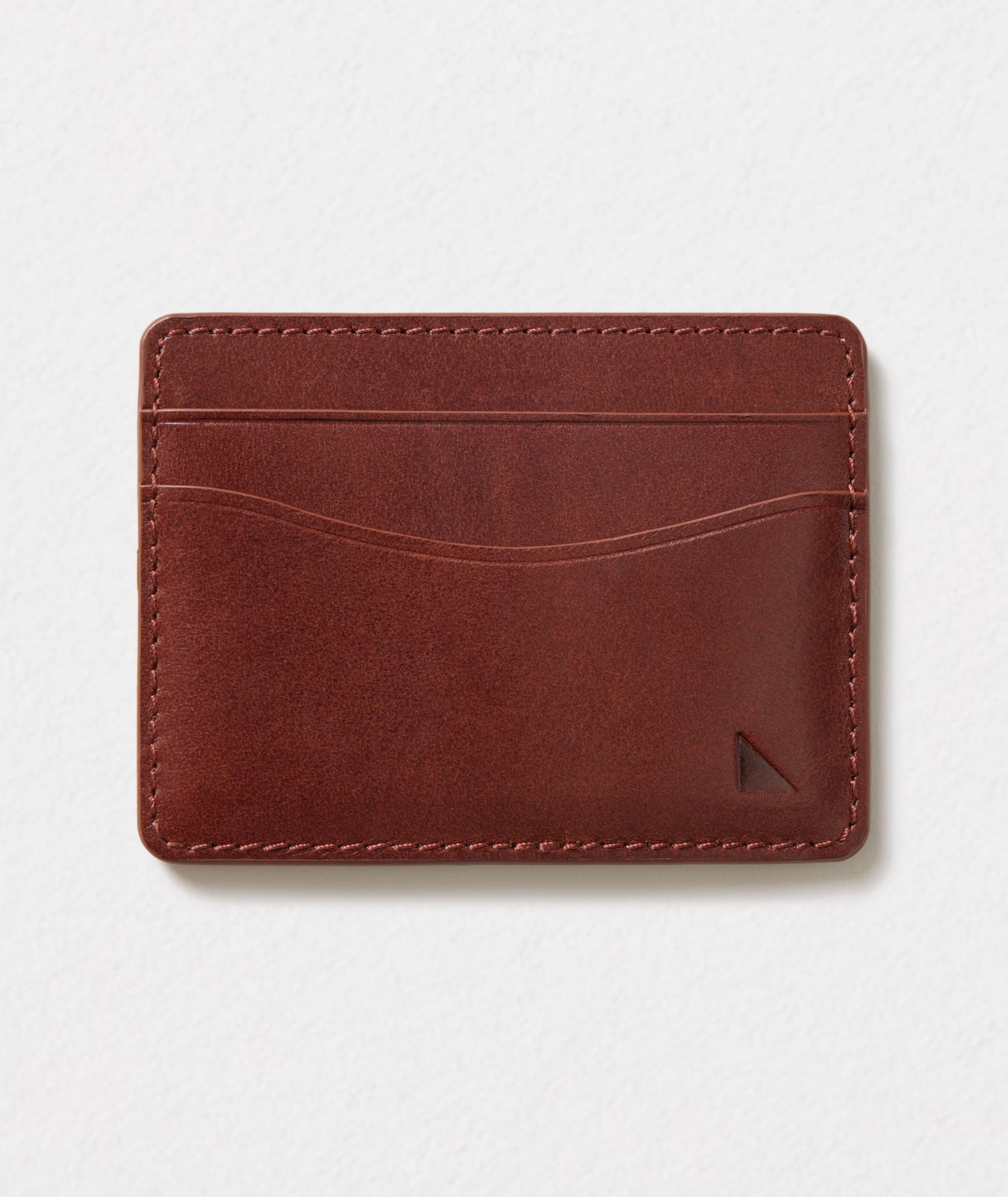 UNTUCKit Leather Card Case Brown