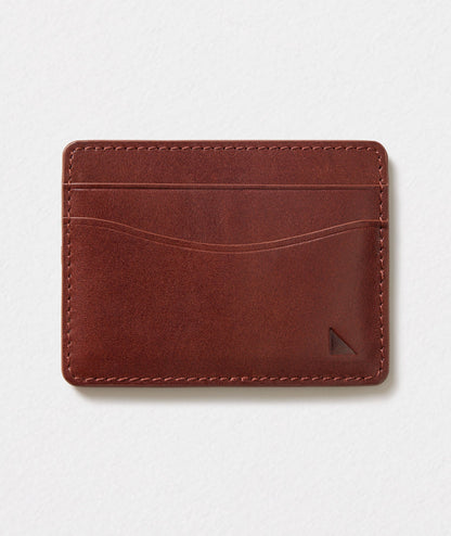 UNTUCKit Leather Card Case Brown