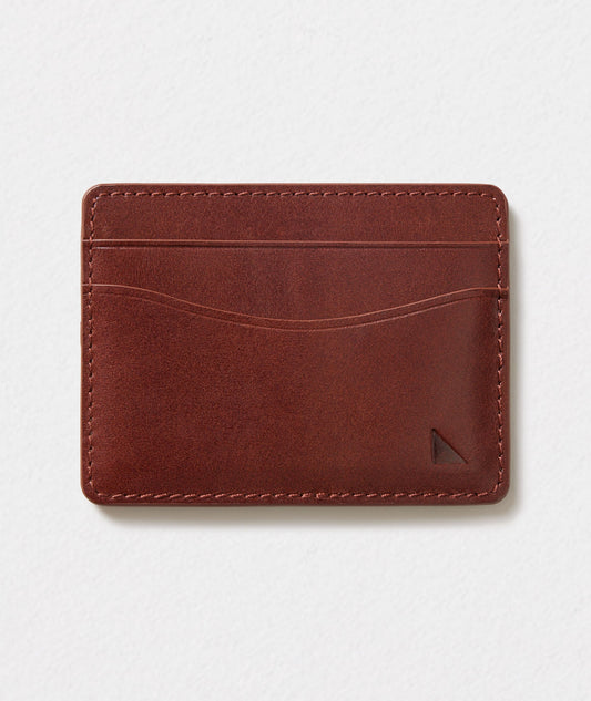 UNTUCKit Leather Card Case Brown