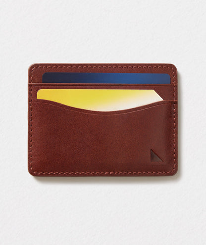 UNTUCKit Leather Card Case Brown