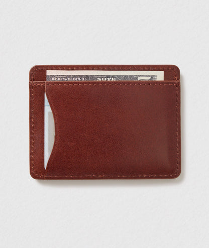UNTUCKit Leather Card Case Brown