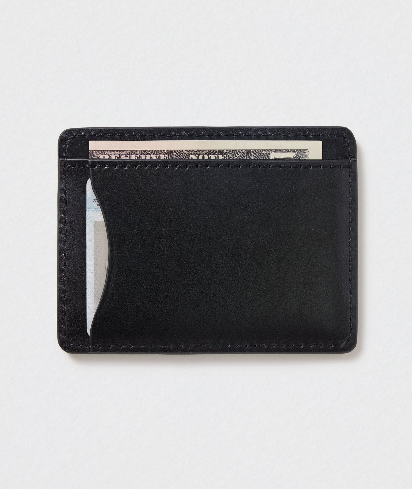 UNTUCKit Leather Card Case Black